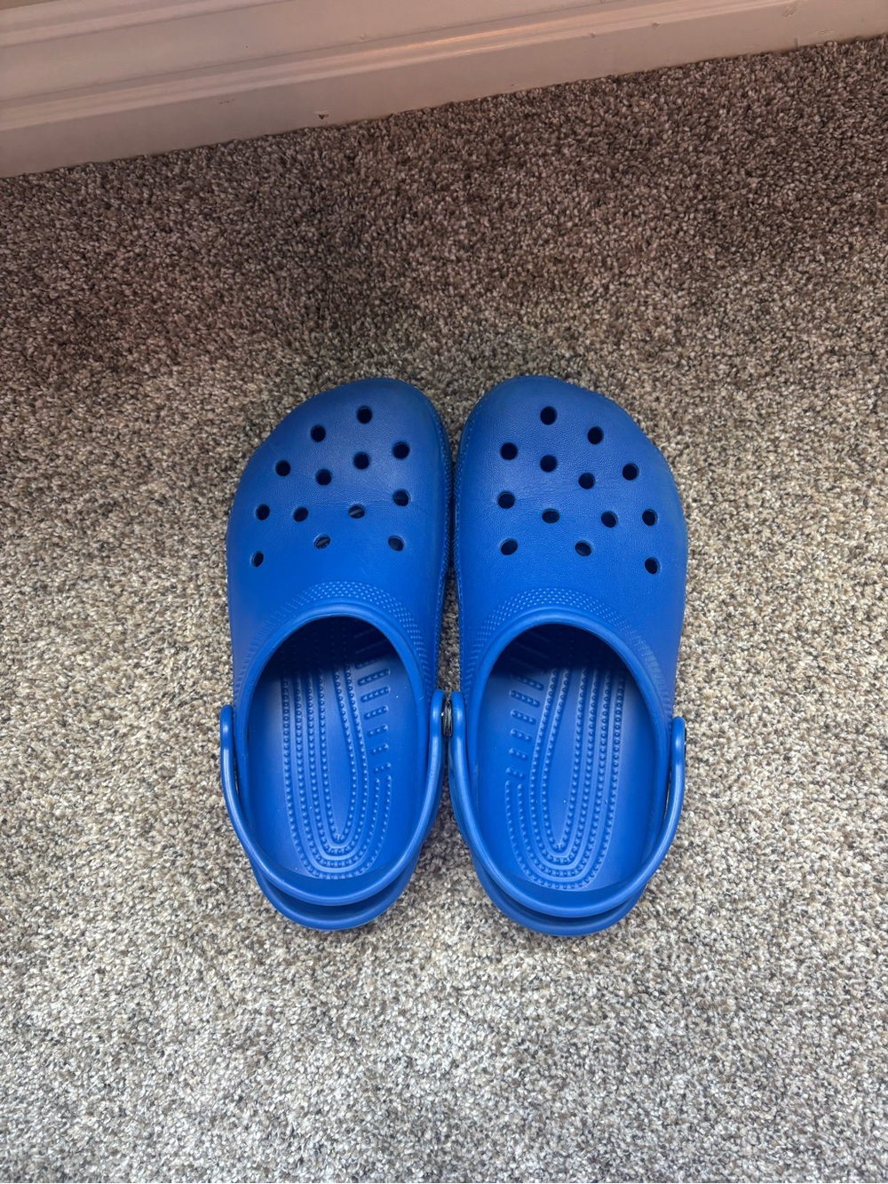 CROCS Kids Royal Blue Classic Clogs